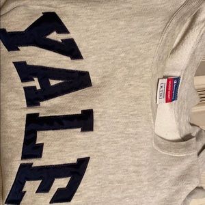 Champion brand sweatshirt. XL. Tackle Twill letter